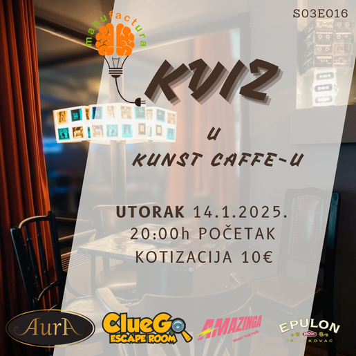 Opći kviz u Kunst Caffe-u