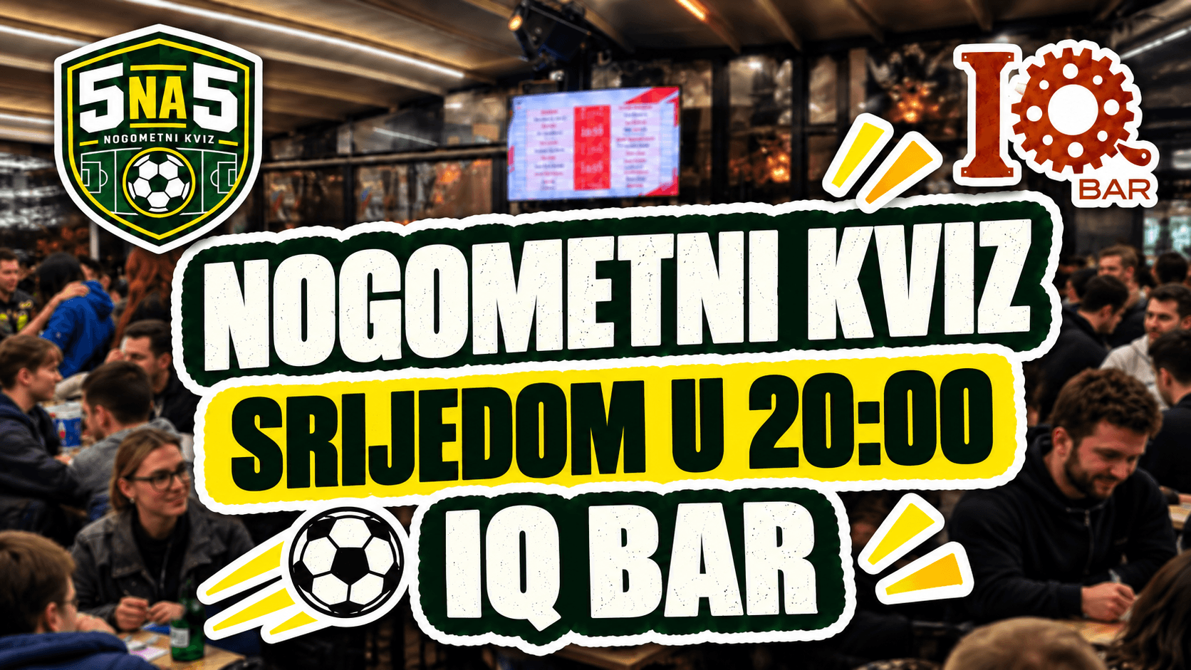 NOGOMETNI KVIZ u IQ Baru