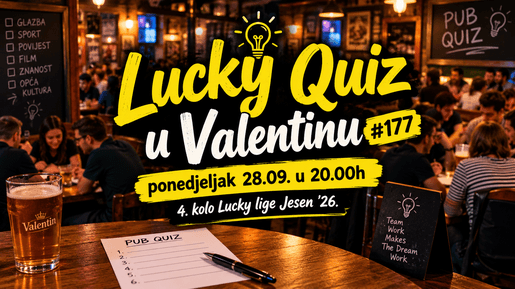 LUCKY QUIZ U VALENTINU #177