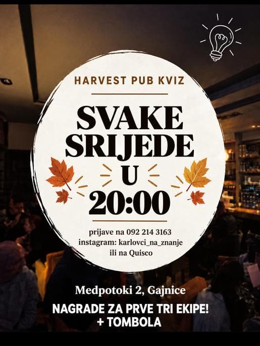 Karlovci na znanje u Harvestu