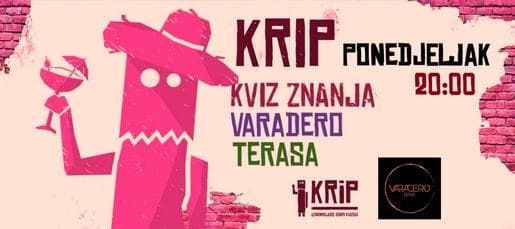 KRiP kviz općeg znanja @Varadero - PONEDJELJAK