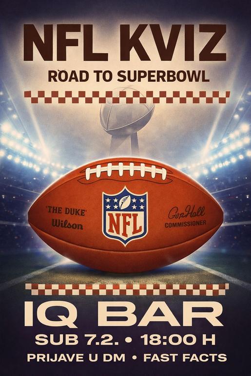 NFL KVIZ u IQ Baru vol. 3