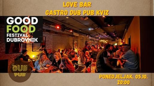 GASTRO DUB PUB KVIZ (TEMA HRANA I PIĆE)
