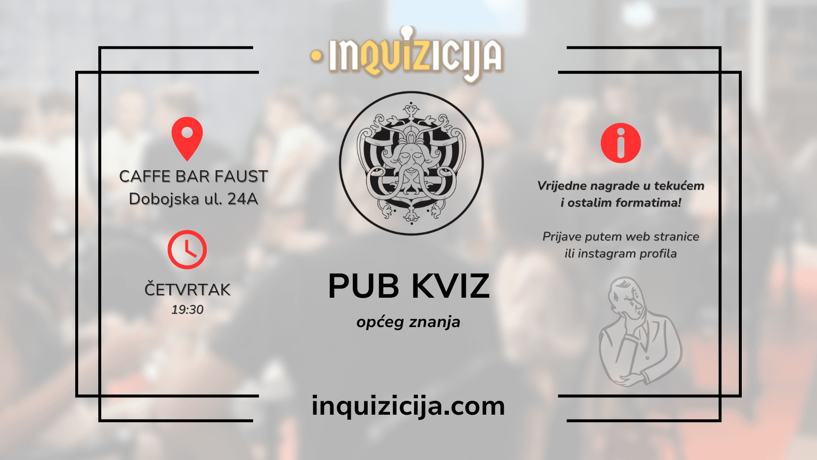 Inquizicija u Faustu - dodatni termin - 2.5.2024.