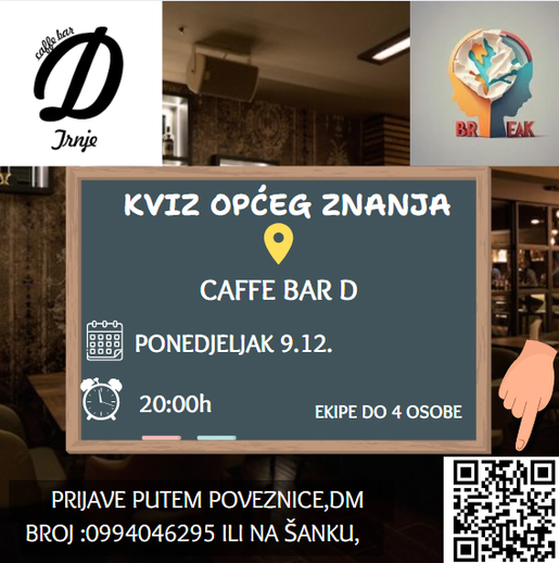 BREAK QUIZ U CAFFE BARU D