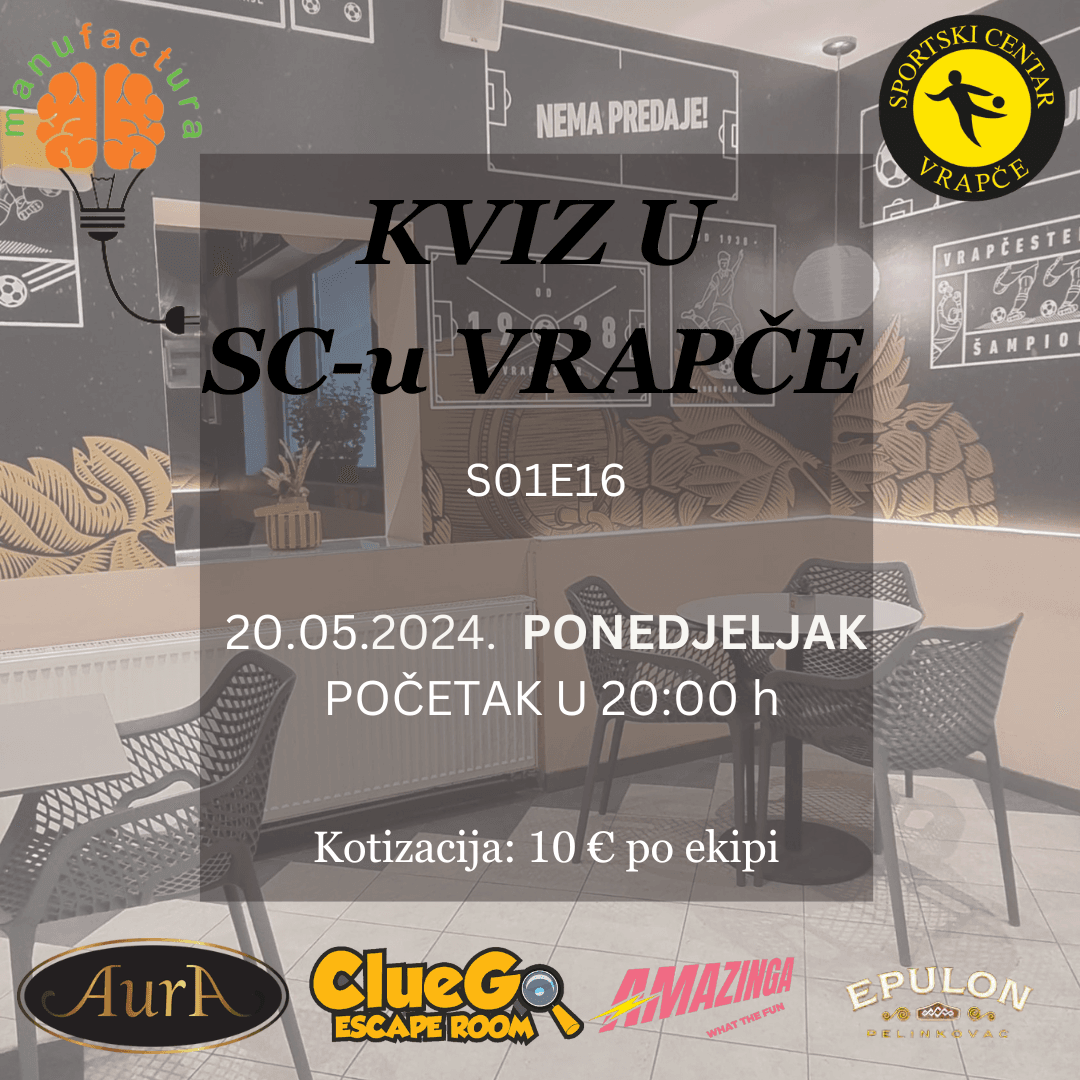 Opći kviz u SC-u Vrapče