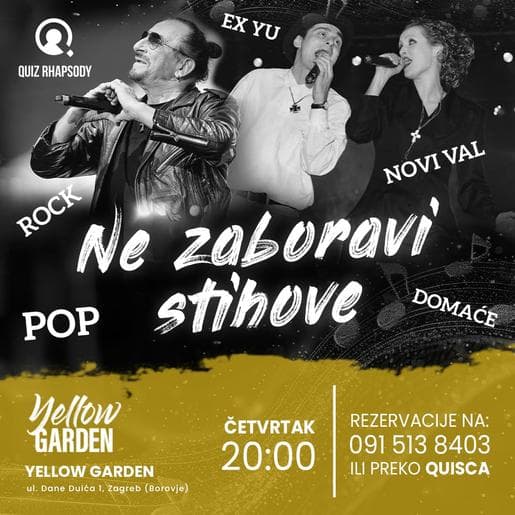 Ne zaboravi stihove