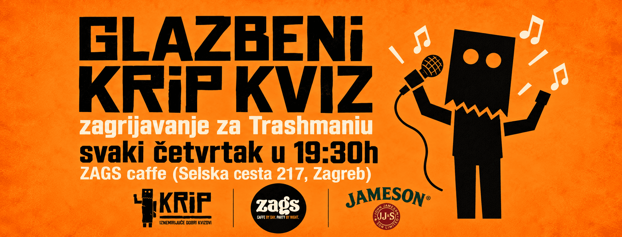 Glazbeni KRiP kviz @ZAGS - za studente!