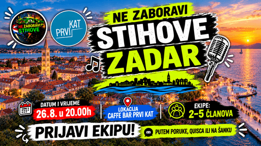 ✨️NE ZABORAVI STIHOVE ZADAR✨️