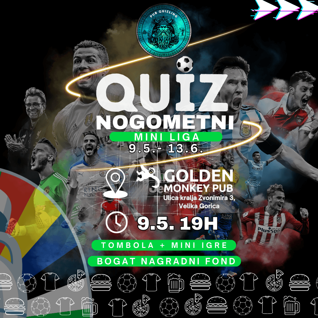 Nogometni kviz u Golden Monkeyu ⚽️