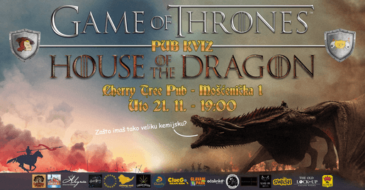 Game of Thrones/House of the Dragon pub kviz