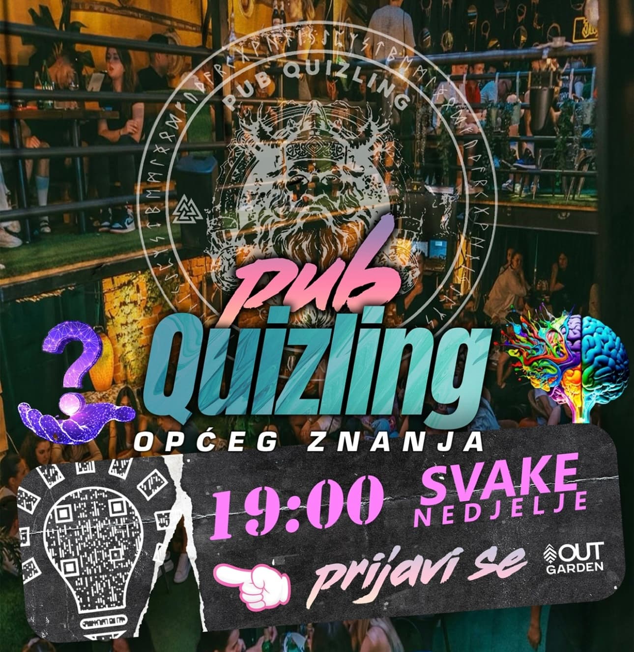 Opći kviz u OUT Gardenu 🌳