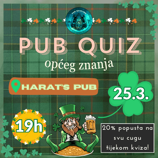 Harat’s pub kviz općeg znanja by Pub Quizling