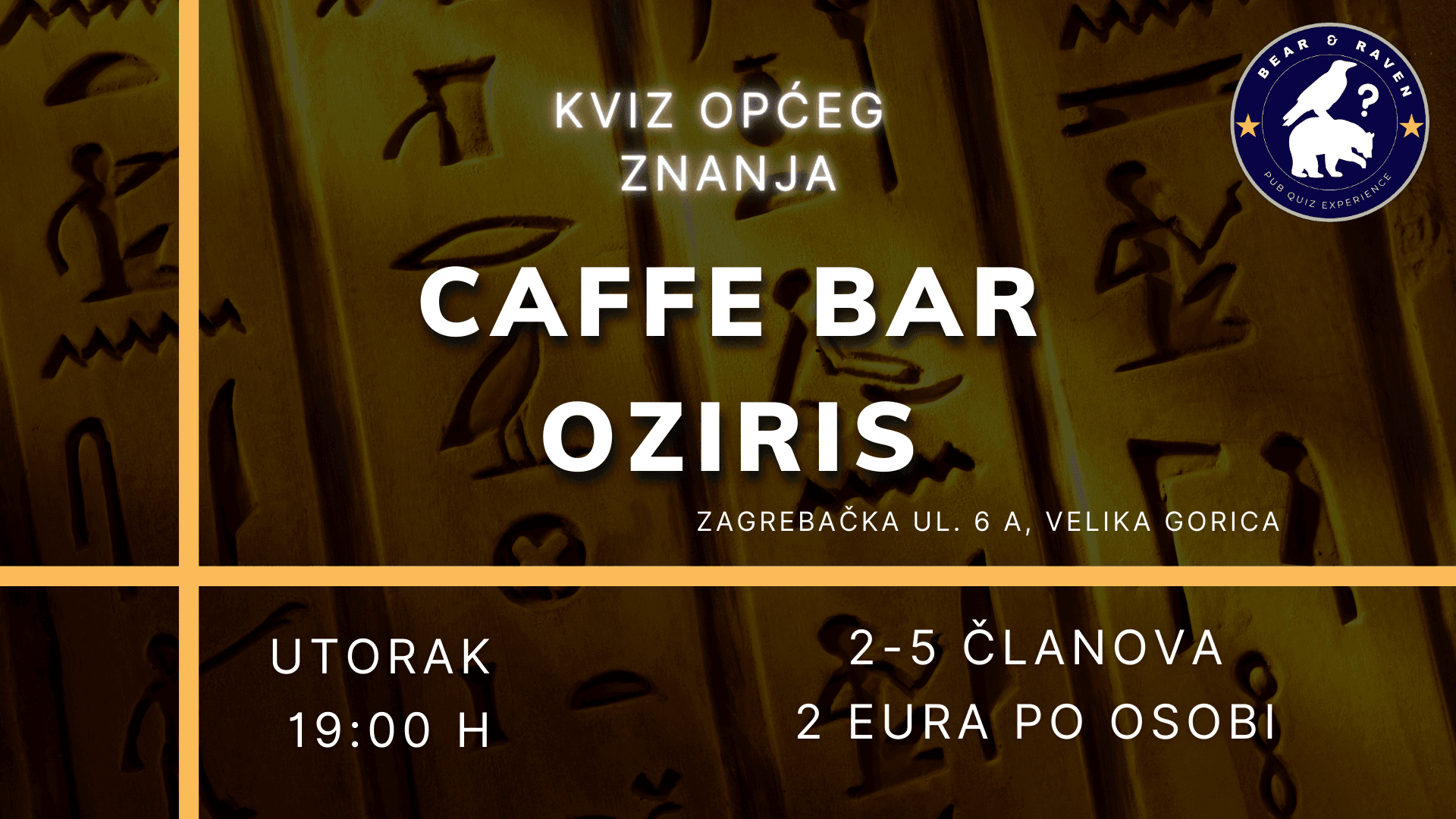 12. Kviz Općeg Znanja u Ozirisu