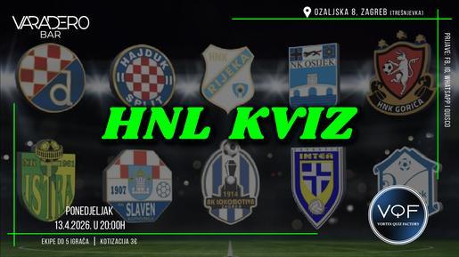 Nogometni kviz: HNL