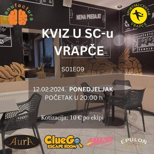 Kviz u SC-u Vrapče