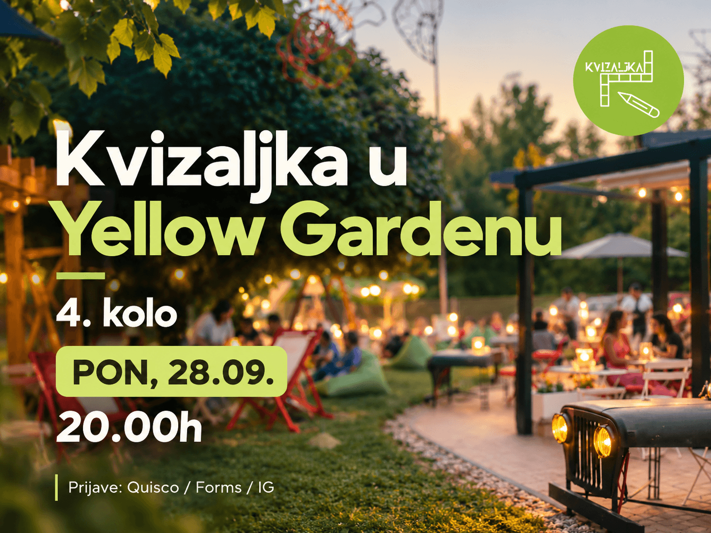 KVIZALJKA U YELLOW / 4 KOLO