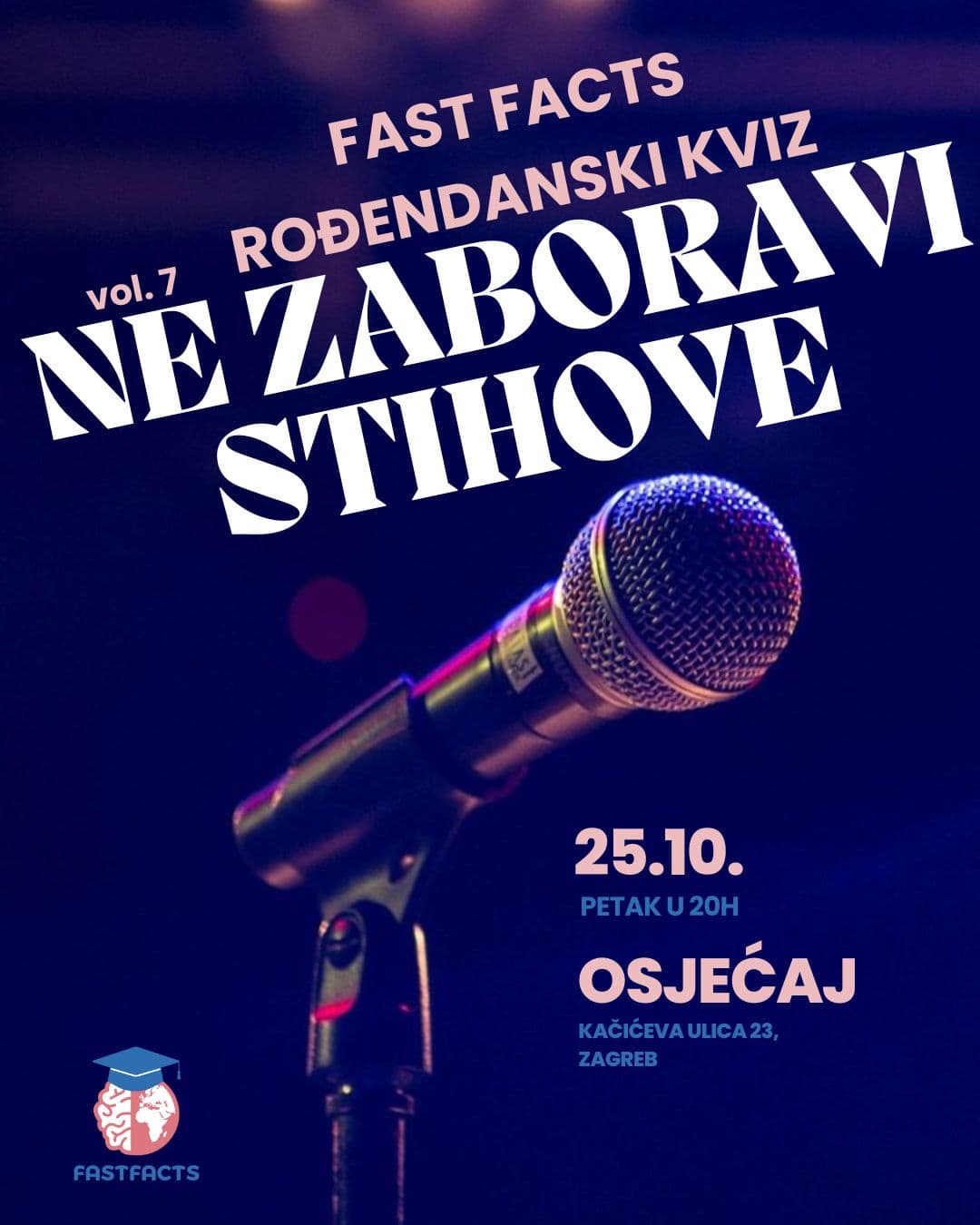 NE ZABORAVI STIHOVE kviz u OSJEĆAJU vol. 7