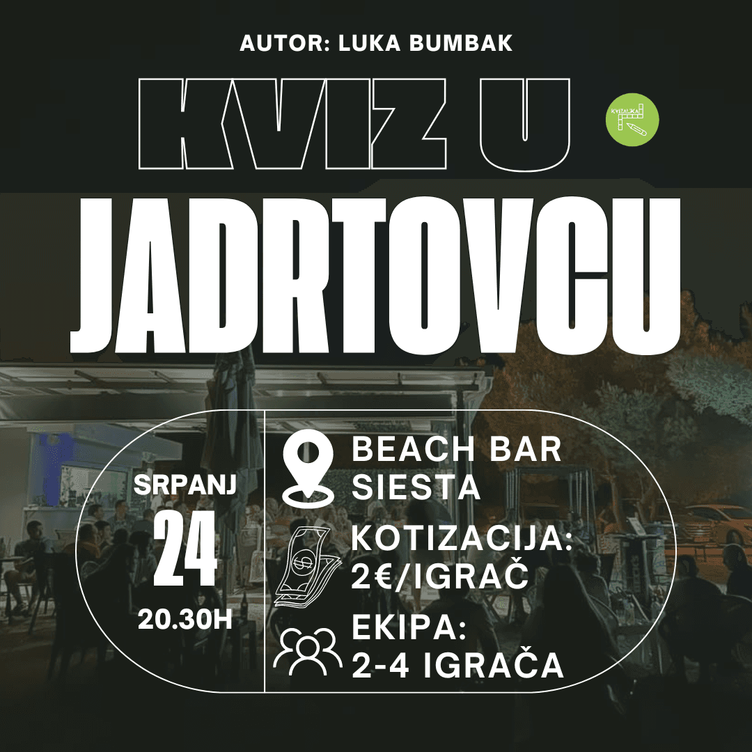 11. ljetni kviz u Jadrtovcu