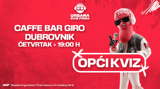Opći kviz by UKP - GIRO BAR (Dubrovnik)