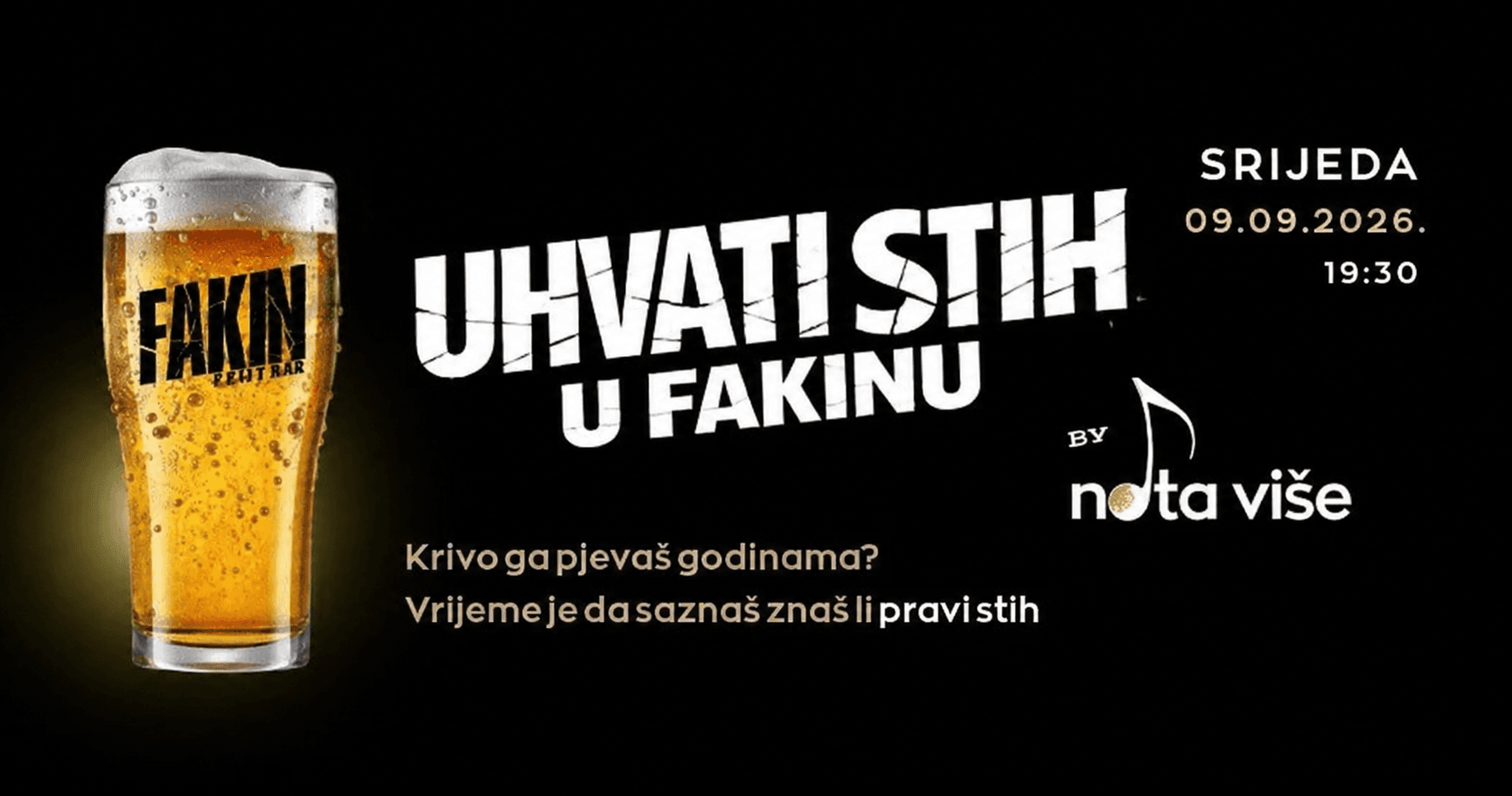 Uhvati stih u Fakinu