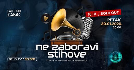 Ne zaboravi stihove kviz u Žapcu 💃🏼🕺🏻🎙️🎶