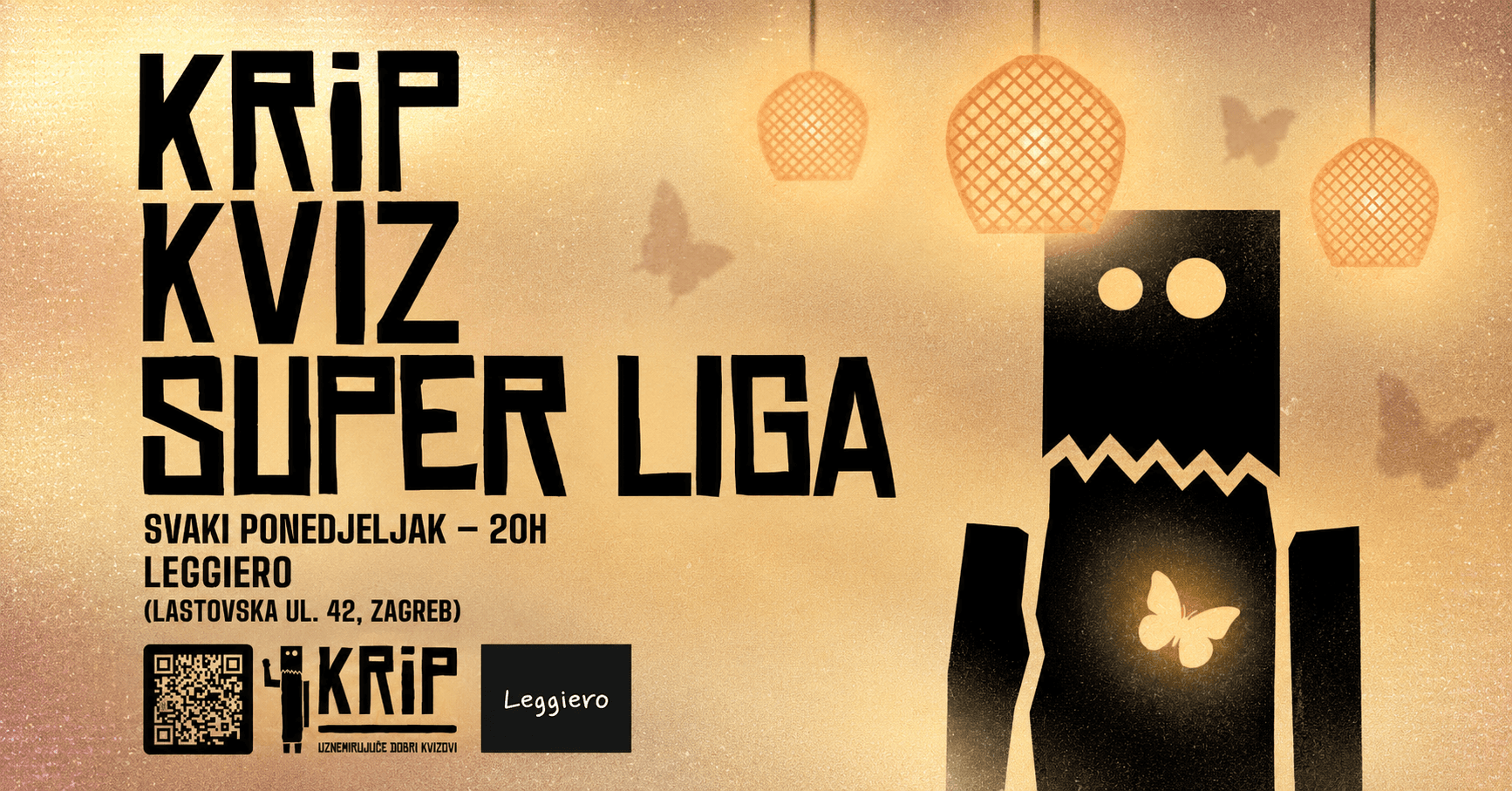 SUPERLIGA - KRiP kviz općeg znanja @Leggiero Savica - svaki ponedjeljak