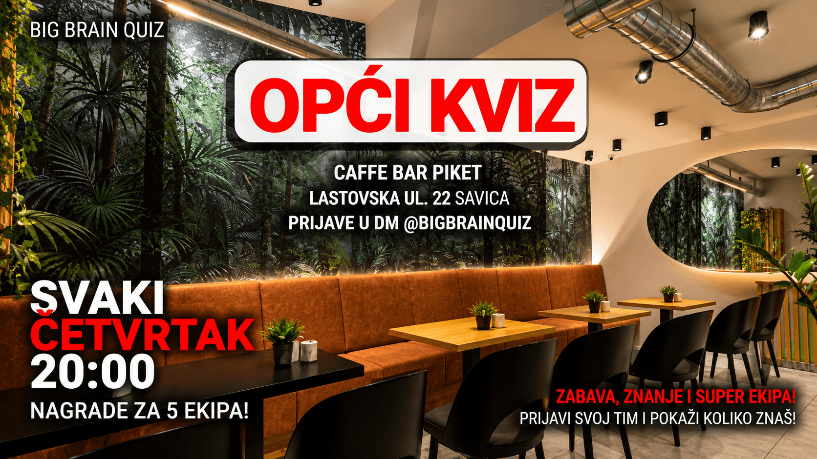 BBQ Opći kviz - Piket Savica, Četvrtak