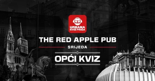 Opći kviz znanja by UKP - The Red Apple pub (PREČKO)