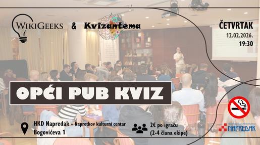 Kviz općeg znanja by Kvizantema & WikiGeeks