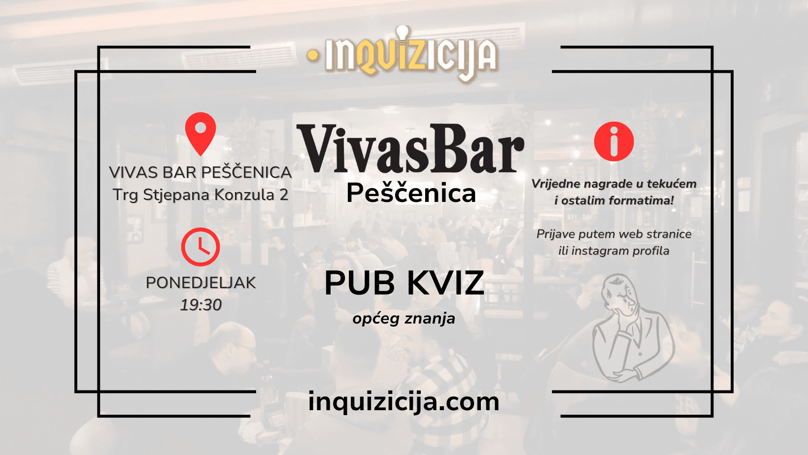 10. kolo lige Inquizicija u Vivas Baru Peščenica - 22.4.2024.