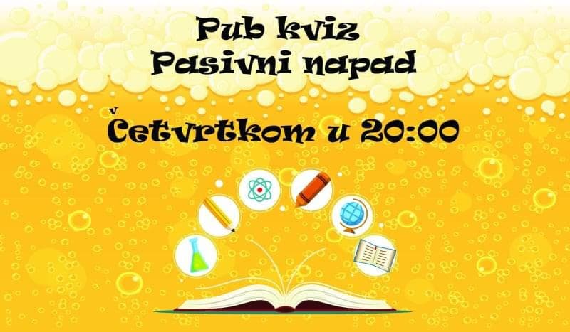 Pub kviz Pasivni Napad #65