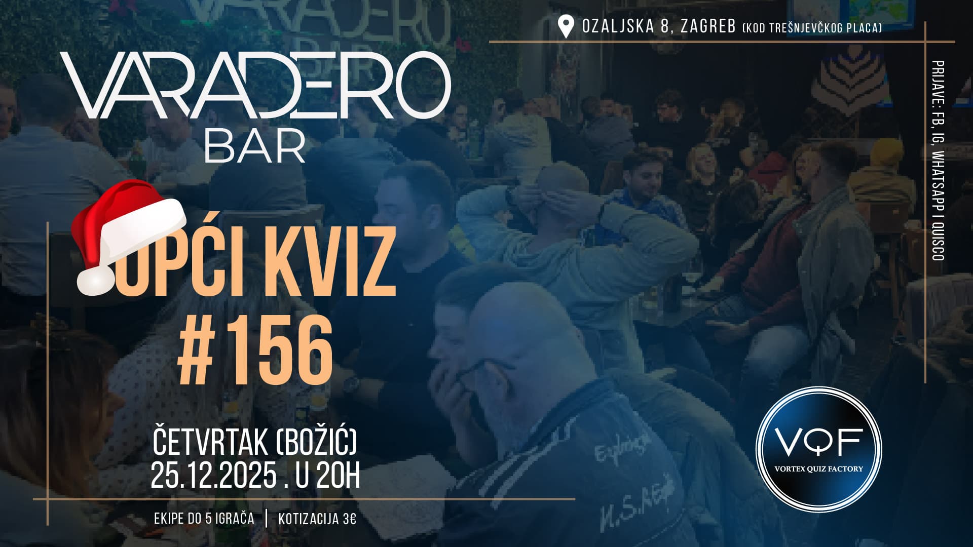 Božićni kviz u Varaderu