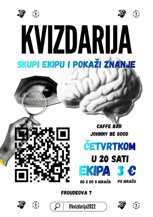 KVIZ. općeg znanja u Caffe bar Johnny be good