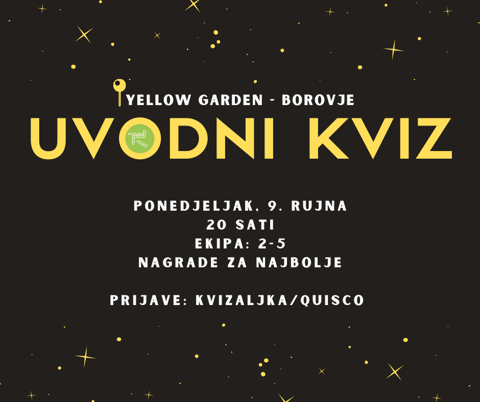Zagrijavanje pred ligu: Uvodni kviz by Kvizaljka