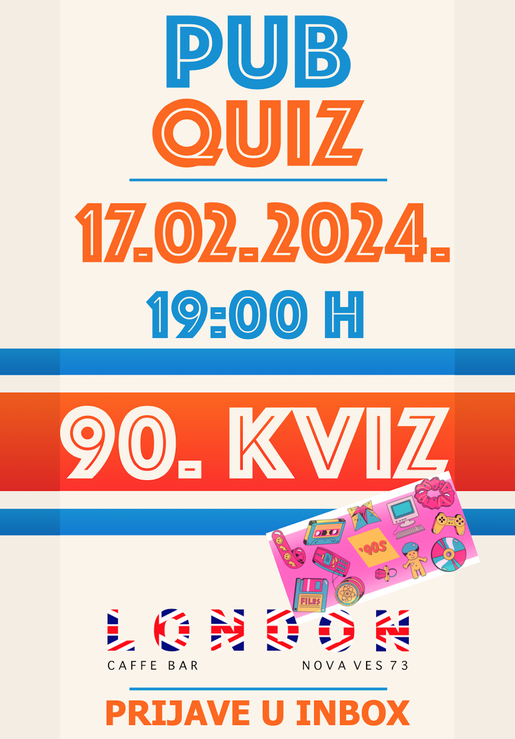 90. Opći PUB QUIZ