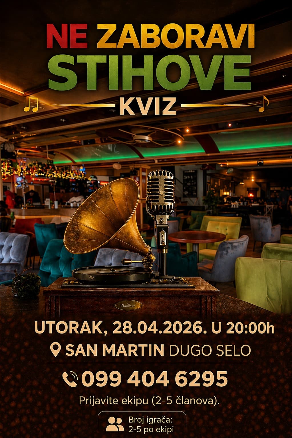 Ne zaboravi stihove- Daruvar