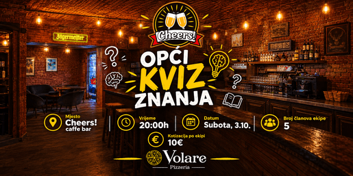 KVIZ u CHEERSu