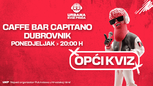 Opći kviz by UKP - CAPITANO (Dubrovnik)
