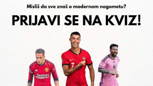 Kviz o modernom nogometu ⚽