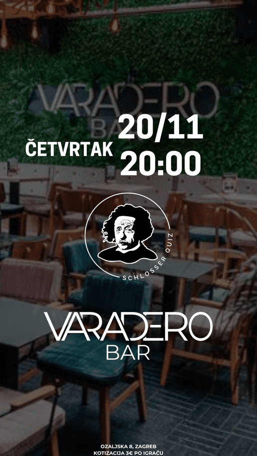 Schlosser Quiz u Varadero Baru