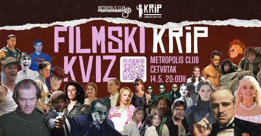 Filmski KRiP kviz @Metropolis Club
