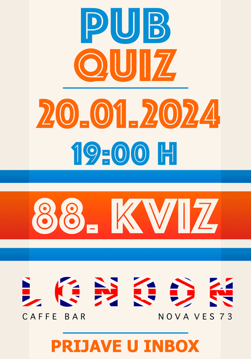 88. opći pub kviz