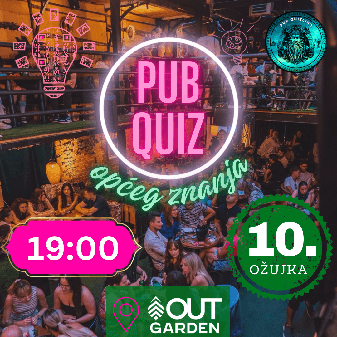 OUT Garden pub kviz by Pub Quizling