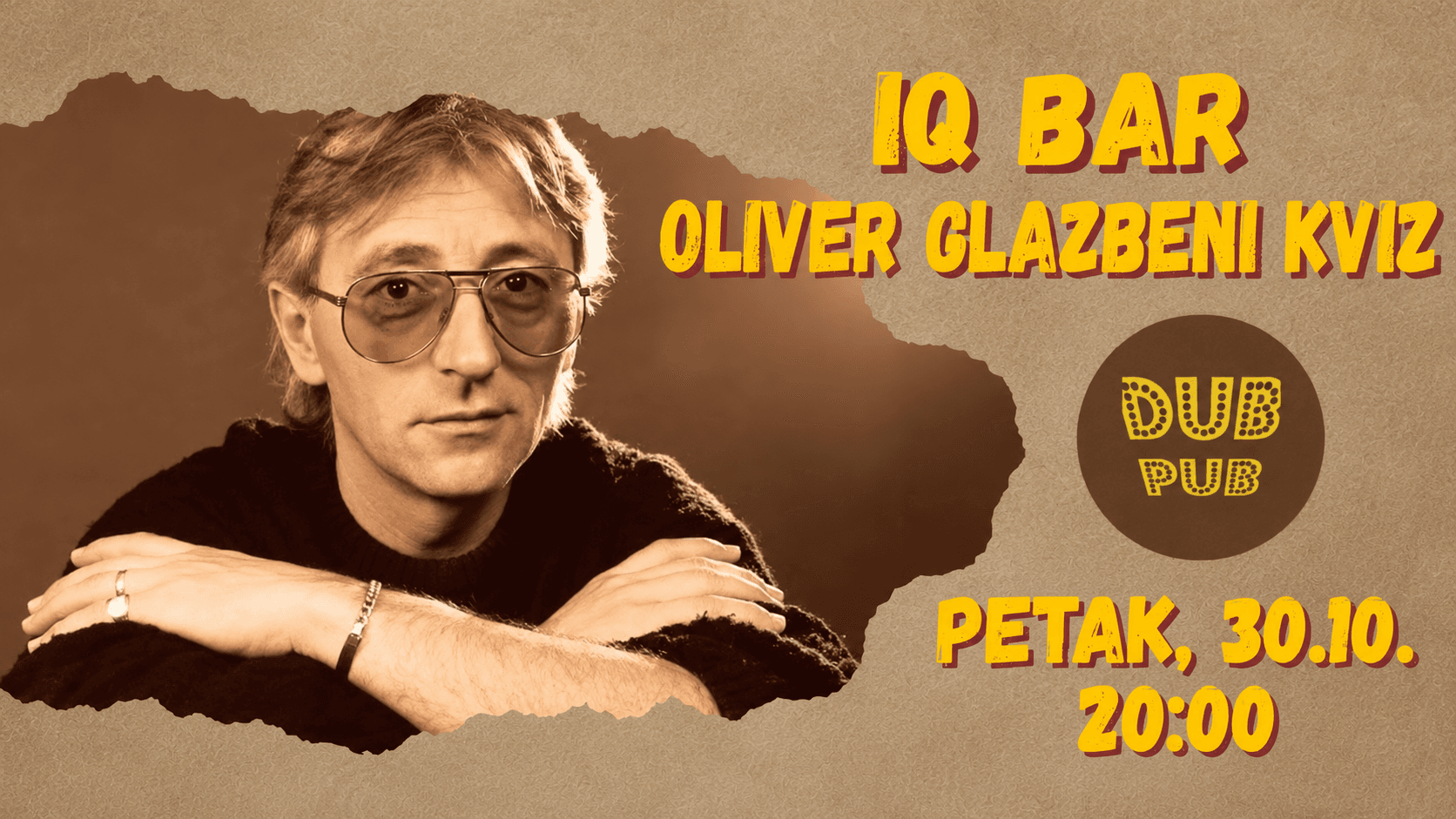 IQ BAR- GLAZBENI KVIZ OLIVER DRAGOJEVIĆ