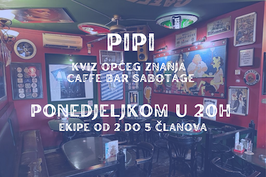 Sabotage kviz by Pipi