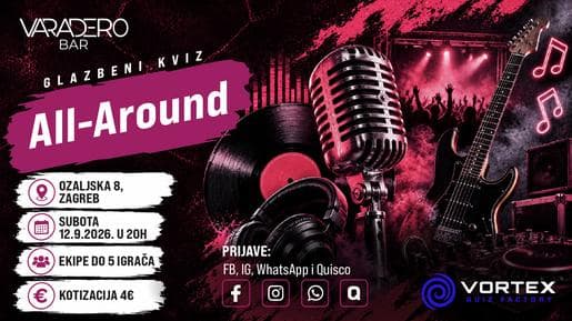 Glazbeni kviz: all-around