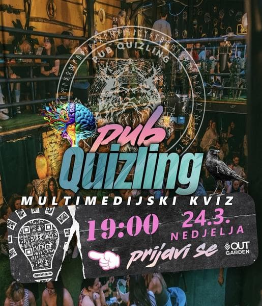 Multimedijski kviz u OUT Gardenu