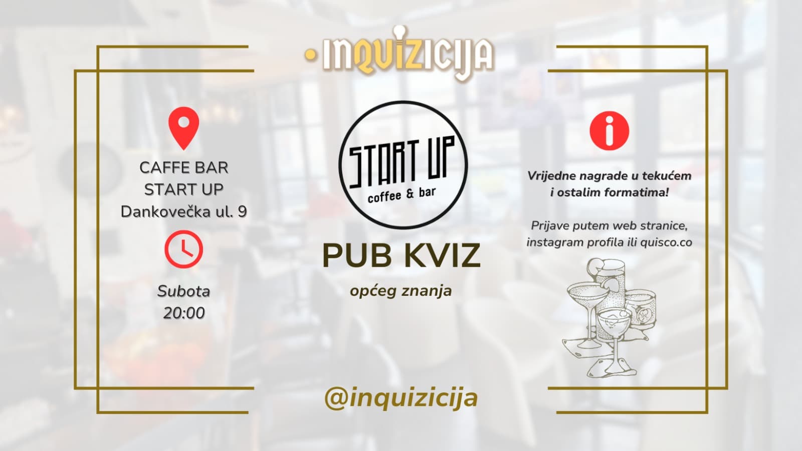 Inquizicija u Start Up Baru - 23.11.2024