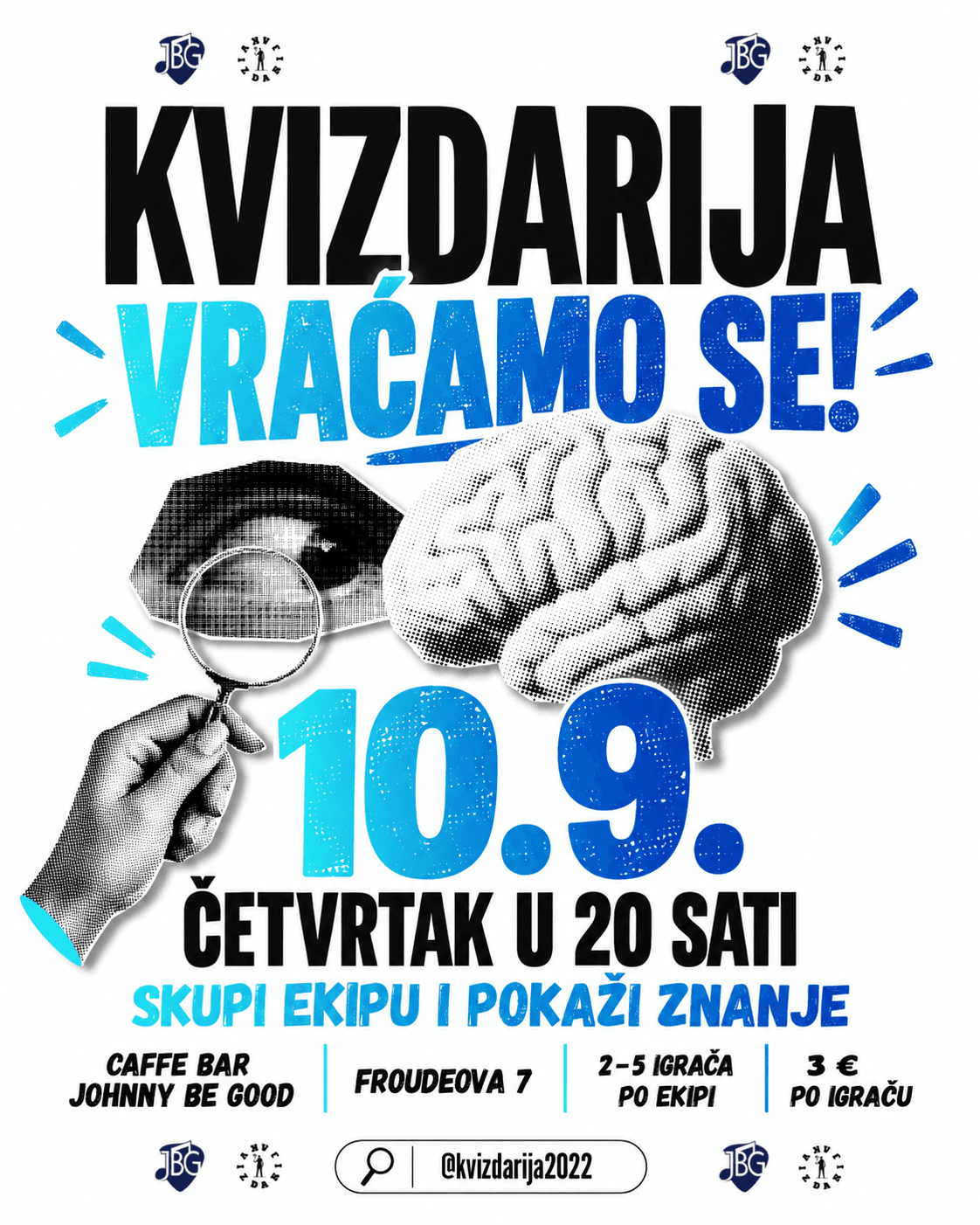 Kviz općeg znanja u Caffe bar Johnny be good